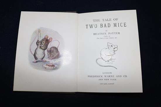 Potter, Beatrix - A collection of nineteen volumes, including early editions, (please see website for individual titles)